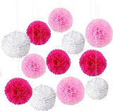Brain Giggles It’s a Girl Baby Shower Party Decoration Set - 56 Pcs