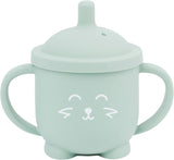 Babymoov Silicone Cup with Straw - Green