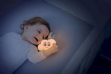 Badabulle Cloud Night Light with 15 Lullabies, 6 Light Colours - Laadlee