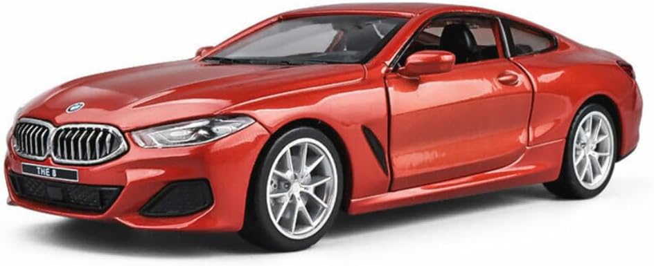 MSZ BMW M850i Car 1:64 Die-Cast Replica - Orange - Laadlee