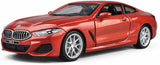 MSZ BMW M850i Car 1:64 Die-Cast Replica - Orange - Laadlee