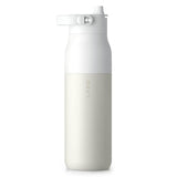 Larq PureVis 2 Self-Cleaning Water Bottle 1Ltr (34oz) - Granite White