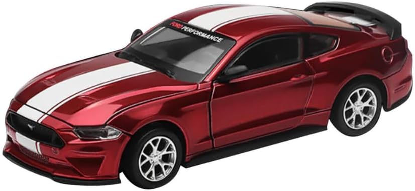 MSZ Ford Mustang GT DIY Car 1:42 Die-Cast Replica - Red - Laadlee