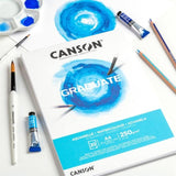 Canson Graduate Watercolour Pad A3 20 Sheets 250GSM