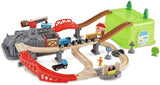 Hape Wooden Railway Bucket Builder Set - 50Pcs