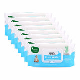 Mother Sparsh 99% Pure Water Baby Wipes - 72pcs (Pack of 8) - Laadlee
