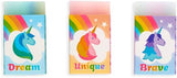 Ooly Unique Unicorns Mini Erasers-Display - Pack of 30