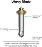 Cricut Housing QuickSwap Wavy Blade With Housing - Silver