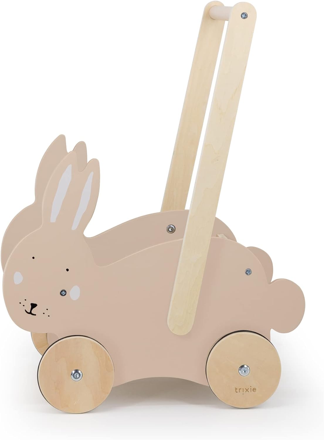 Trixie Wooden Push Along Cart - Mrs. Rabbit - Laadlee
