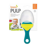 Boon Pulp Silicone Feeder For Solids - Green/Blue