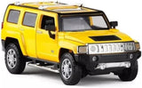 MSZ Hummer H3 Car 1:32 Die-Cast Replica - Yellow - Laadlee
