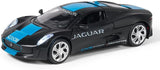 MSZ Jaguar C-X75 Car 1:32 Die-Cast Replica - Black - Laadlee