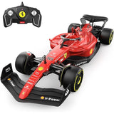 Power Joy Vroom Vroom Remote Control Ferrari F1-75 1/18 Battery Operated