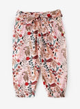 Jelliene All Over Printed Pants - Pink - Laadlee