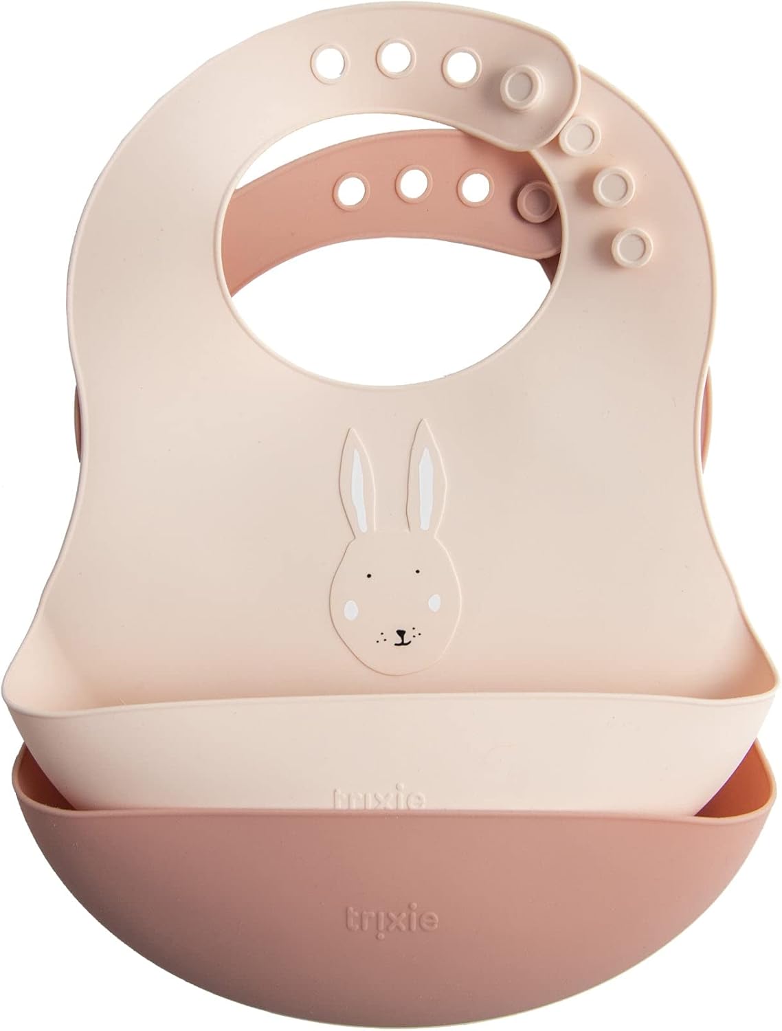 Trixie Silicone Bib - Mrs. Rabbit - Laadlee