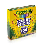 Crayola Colored Pencils Set - Pack of 100 - Laadlee