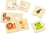 Viga Mom & Baby Puzzle Set