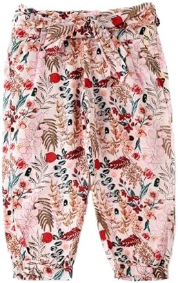 Jelliene All Over Printed Pants - Pink - Laadlee