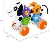 Viga Pull Along - Dog With Gears