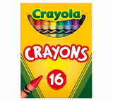 Crayola Crayons - Pack of 16 - Laadlee