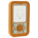 Trixie Wooden Silicone Baby Phone - Mr. Fox