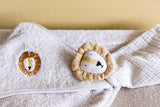Trixie Hooded Towel | 75X75Cm - Aura Lion
