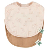 Trixie Newborn Mix Bib Small - Rosy Rabbit (Pack of 2)