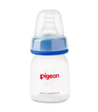 Pigeon Plastic Feeding Bottle with Transparent Cap 50ml - Assorted