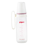 Pigeon Plastic Feeding Bottle With Handle 240ml - Assorted