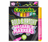 Crayola -Bold & Bright Broad Line Marker - Pack of 10 - Laadlee