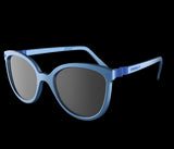 Ki ET LA Kids Sunglasses Crazyg - Zag Butterfly - Blue - Laadlee