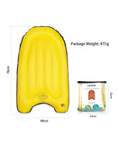 Kuriuskids Inflatable Bouyancy Surfboard - Yellow - Laadlee