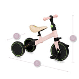 MoMi Loris 4In1 Ride-On Bike Pink