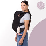 MoMi Collet Baby Carrier Black