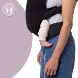 MoMi Collet Baby Carrier Black