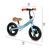 MoMi Breki Bicycle With Brake Blue