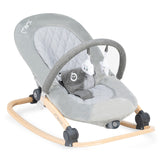 MoMi Lumiwood Bouncer Grey