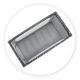 MoMi Belove Travel Crib Gray