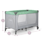 MoMi Belove Travel Crib Jade