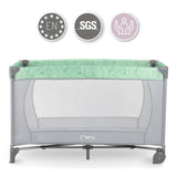 MoMi Belove Travel Crib Jade