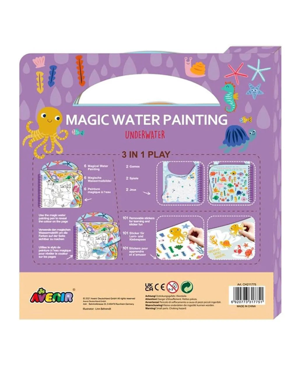 Avenir Magic Water Painting - Underwater - Laadlee