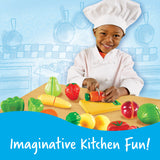 Learning Resources Pretend & Play Sliceable Fruits & Veggies