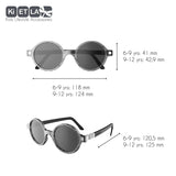 Ki ET LA Kids Sunglasses Crazyg - Zag Round - Stripe - Laadlee
