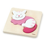 Viga Shape Block Puzzle - Cat