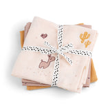 Done By Deer Burp Cloth 3-Pack Gots Lalee - Powder