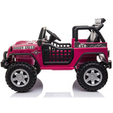 Megastarprowler 12V 4Wd Ride On Kids Electric Toy Jeep 2 Seater- Red