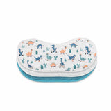 Anvi Baby Set of 3 Organic Bamboo Burp & Bib Cloth - Dino Circus
