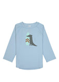 Lassig SPF Long Sleeve Rashguard - Crocodile Sky Blue