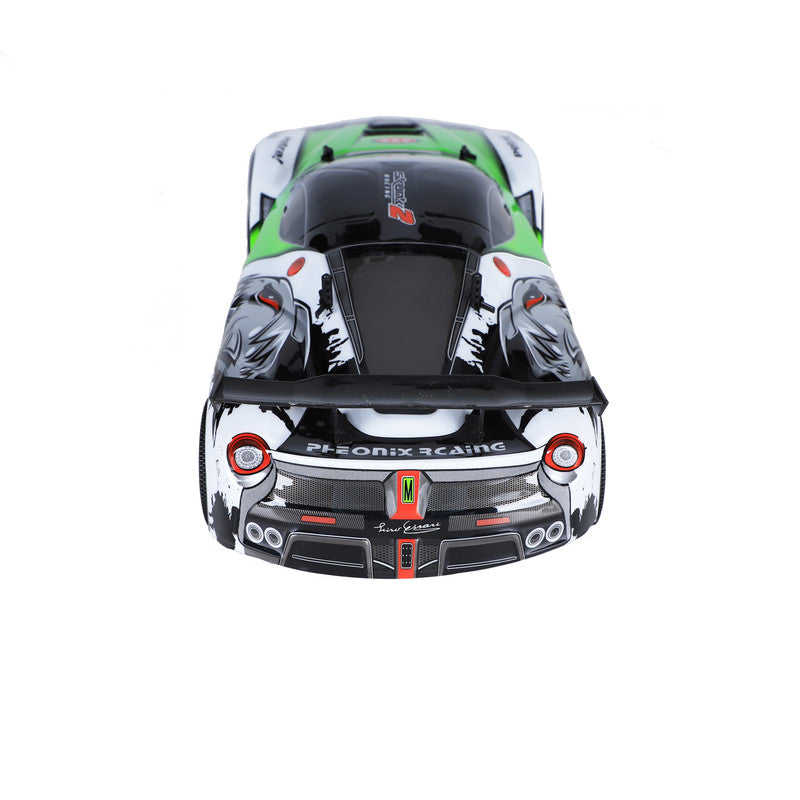 D-Power 1:10 Speed Racing Remote Control 2.4GHZ Race Car - Green - Laadlee