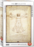 EuroGraphics Vitruvian Man by Leonardo Da Vinci - 1000Pcs